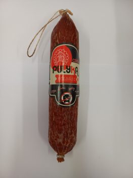 Sertésmentes Pulyka szalámi csípős (300 gr) (5015 Ft/kg)